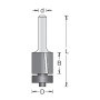 Фреза обгонные чистовые D19,1x50,8 L108 Z2 хвостовик 12 Dimar 1013029