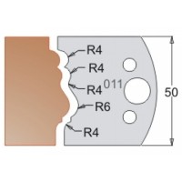 Нож Dimar МУЛЬТИСИСТЕМА HSS плинтус барокко R4; 50x20x4 3301150