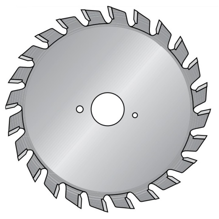 Пила подрезная сэндвич D125x20x2,8-3,6 Z2x12 Dimar 90600403