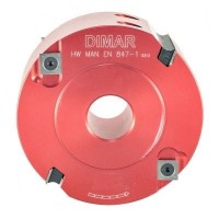 Фреза насадная Dimar 7331041 четвертные прямой рез четверть 50x8мм D85 Z2+4 сменные ножи посадка 30