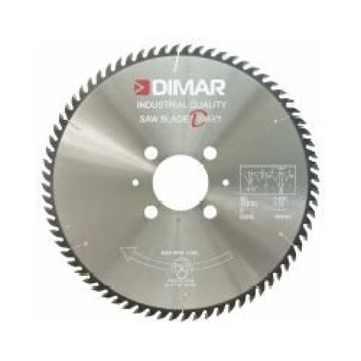 Пила Dimar 9553350S D320x65x4,4 Z60 для пильного центра для сэндвич панелей дсп, клееной древесины