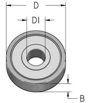 Подшипник WPW D28.6x8.5 посадка 15 B285150C