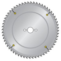 Пила пильный центр D500x80x4.4 Z60 Dimar 9551180U