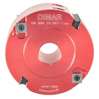 Фреза насадная Dimar четвертные чистый рез четверть 60x40мм D150 aluminum Z2+4 7330061