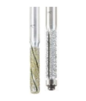 Фреза насадная сверлильная и шлифовка среднее зерно алмаз D3.2 для мокрой обработки стекла WPW GLMZ329/126