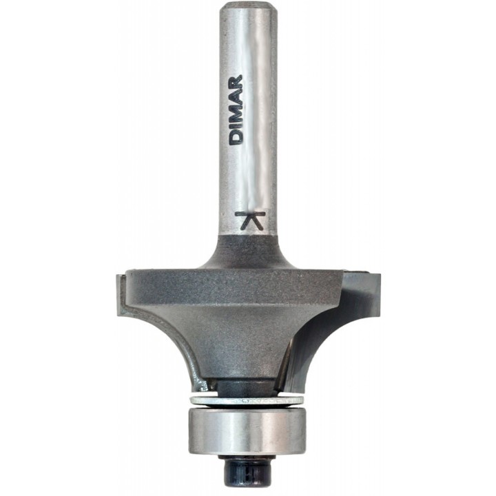 Фреза фаска радиусная R3,2 D19,1x9,5 L53 подшипник, хвостовик 8 Dimar 1090045