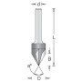 Фреза V паз 60 гр. D14x22,2 L57 хвостовик 8 Dimar 1053045