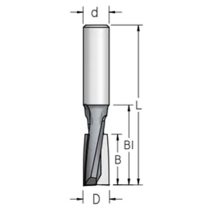 Фреза спиральная чистовая D16 B32 Z3 хвостовик 16 WPW US35161